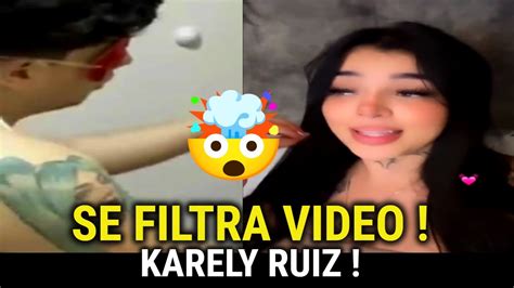 karely ruiz video con un fan